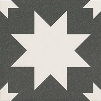 Fired Star Black Mate 20x20