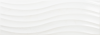 Flat Ondas Blanco Brillo 25x70