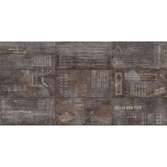 Flatiron Dec Black Nat. Ret. 61,5x121