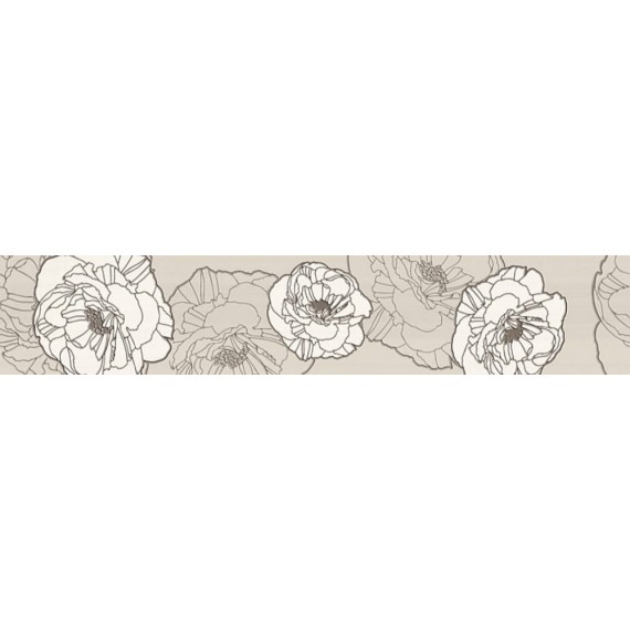 Керамическая плитка Flower Beige 5,7х30