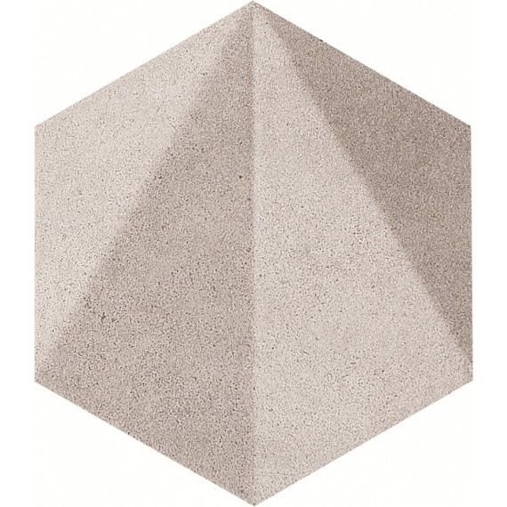 Керамическая плитка Free Space Hex Grey STR Декор 11x12.5