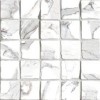G20400 Calacatta Mosaico Lappato 30x30 (Tozz.6x6)