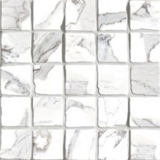 G20400 Calacatta Mosaico Lappato 30x30 (Tozz.6x6)