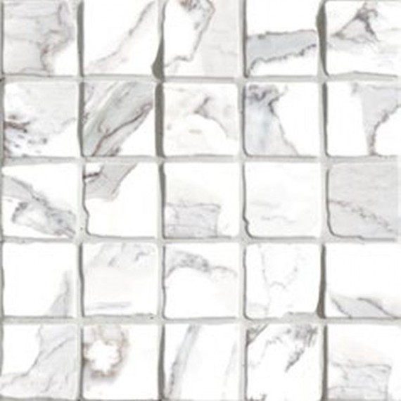Мозаика G20400 Calacatta Mosaico Lappato 30x30 (Tozz.6x6)