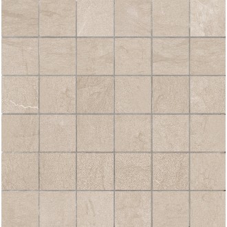 G20419 Foussana Sand Mosaico Lapp Rett 30x30 (tozz.5x5)