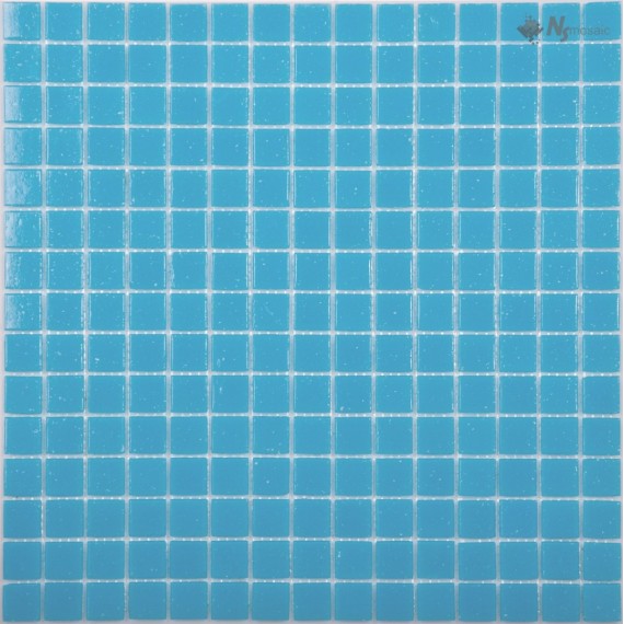 Мозаика GB03 голубой (сетка) 20x20x4 327x327