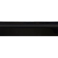 GG BT 05 Gran Gala Battiscopa Nero 8x31.5