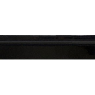 GG BT 05 Gran Gala Battiscopa Nero 8x31.5