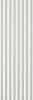 GG STRIPES 04 Gran Gala Stripes Bianco 31.5x94.9