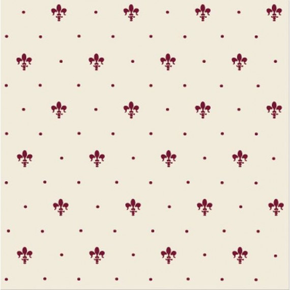 Керамическая плитка GL01-08 Giglio Bordeaux Su Panna 20x20