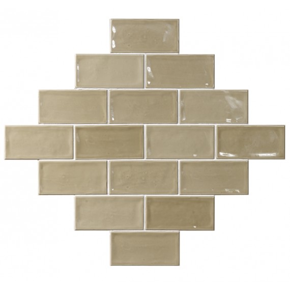 Керамическая плитка GLAMOUR BEIGE 7,5x15