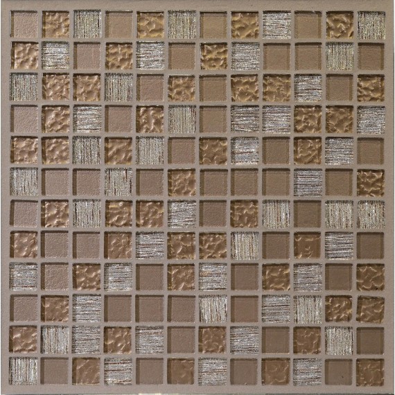 Мозаика GLOSS BROWN 30x30