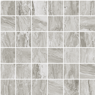 GNM40R Mix Gemstone Silver Rett 29.1x29.1