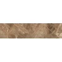 GNR12030421-G Ступень Магма Коричневый темный граниль 1200x300x9.5