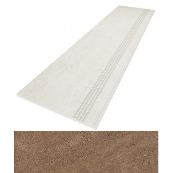 Ступени GO02 Gobi неполированный с насечками 30x120