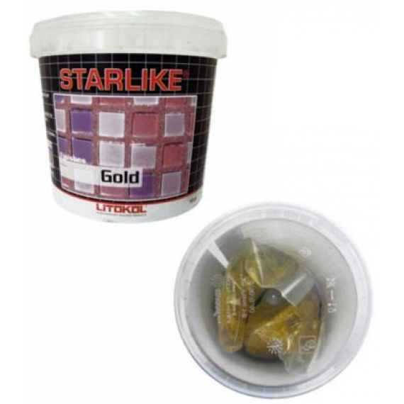 Клей-затирка GOLD Добавка золотого цвета для STARLIKE 75 г