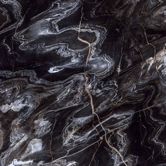 Керамогранит GR103 Toledo Black High glossy 600x600