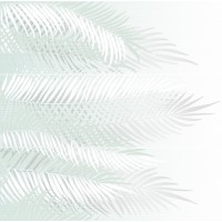 GR2T021 (GR2T021DT) Панно Gradient листья зеленый 59,4x59,8