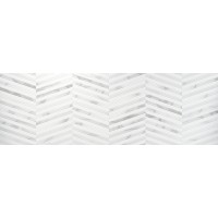 GRAZ NEWBURY WHITE SLIM RECT 30x90
