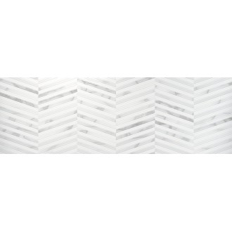 GRAZ NEWBURY WHITE SLIM RECT 30x90
