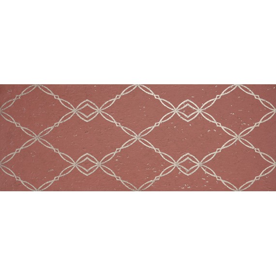 Керамическая плитка Goldstone Burgundy Chain 35х90