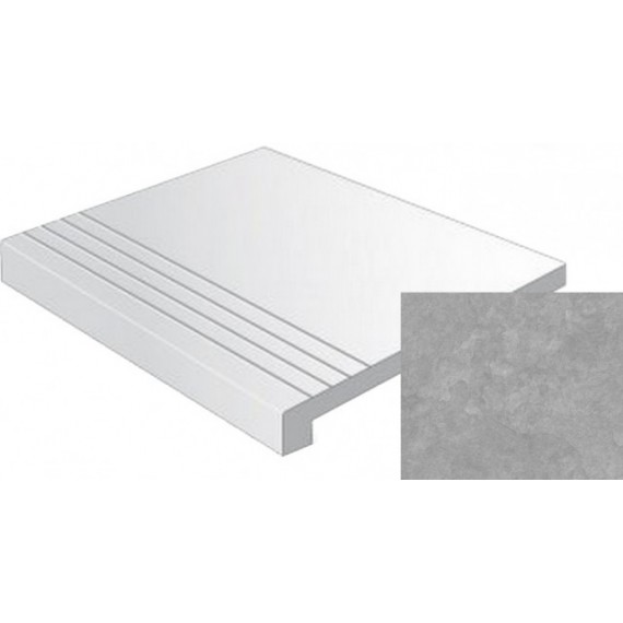 Ступени Gradone Delta-R Cemento Antideslizante 59.3х59.3