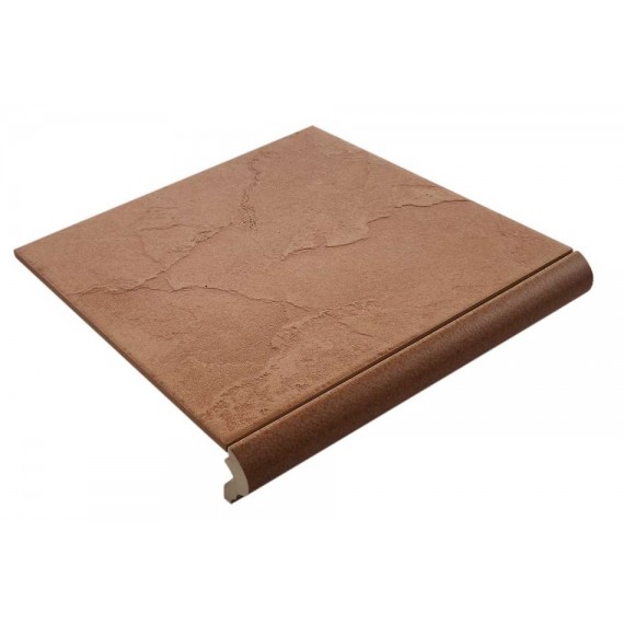 Ступени Gradone Rusticato Ardesia Rosso Naturale 9.5мм 30x30