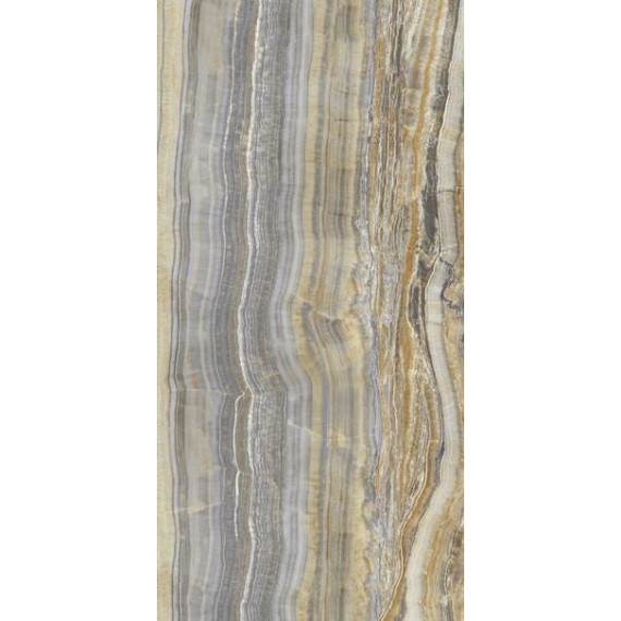 Керамогранит Grey Onyx Vein Cut Lucidato Shiny 300x150