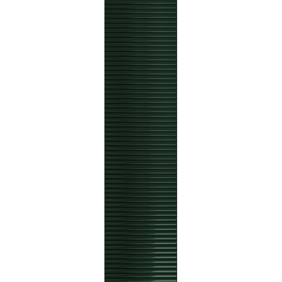 Керамическая плитка Groove Green 1 Gloss STR 29.8x7.8x1