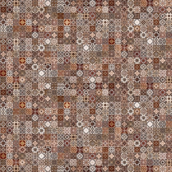 Керамогранит HA4R112D Hammam коричневый 42x42