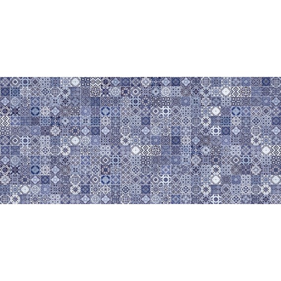 Керамическая плитка HAG041D Hammam рельеф голубой 20x44