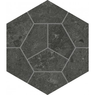 HCYP Мозаика Nyra Charcoal Favus 30х26