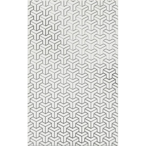 Ступени HGD/A371/6397 Плитка Декор Ломбардиа белый 25*40