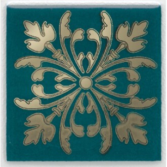 HGD/F252/5246 Плитка Клемансо зелёный темный 4.9*4.9