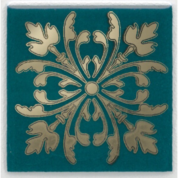 Ступени HGD/F252/5246 Плитка Клемансо зелёный темный 4.9*4.9