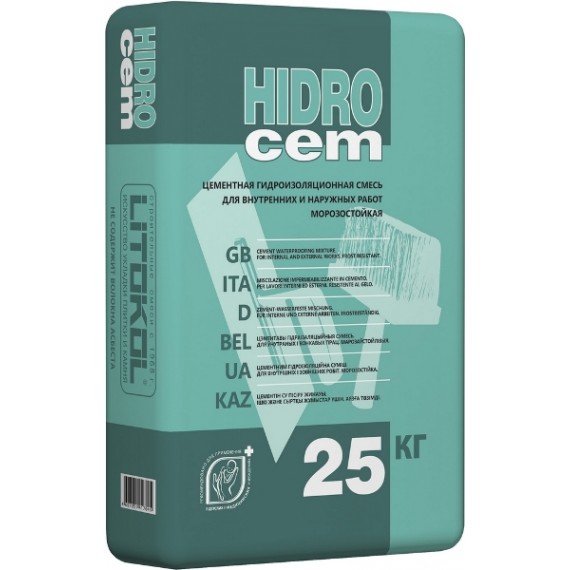 Клей-затирка HIDROCEM 25кг