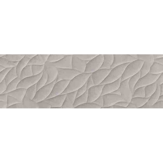 Керамическая плитка HIU092D Haiku рельеф серый 25x75