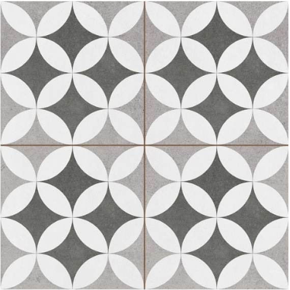 Керамическая плитка HYD_HS_SL HESTER SILVER 45x45