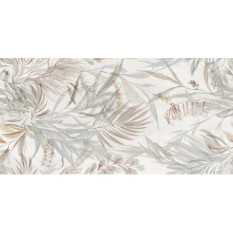 Halima Fleur Blanc Rect. 60x120
