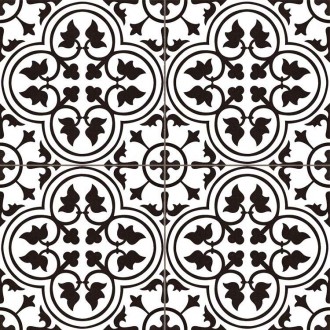 Hampton Black Pre 45x45