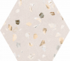 Hex.Doria Bianco 25.8x29