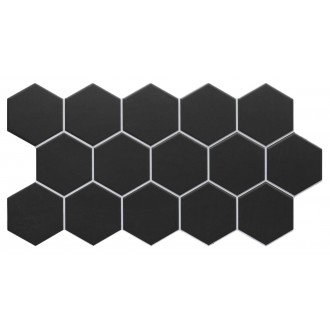 Hex Black 51x26.5
