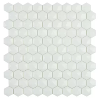 Hex Matt White № 910D (на сетке) 31,7x30,7
