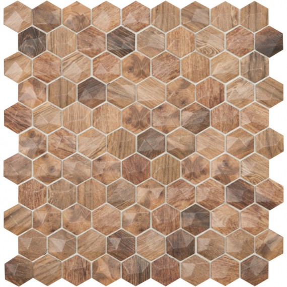 Мозаика Hex Woods № 4700D