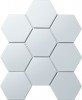 Hexagon big White Matt (SBH1005) 25.6х29.5