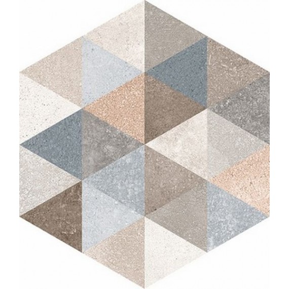 Керамогранит Hexagono Fingal Mix 23x26,6