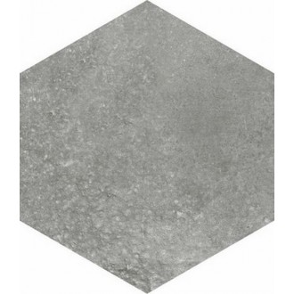 Hexagono Rift Grafito 23x26,6
