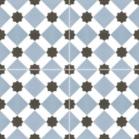 Howard Blue Pre-cut Satin 45,2x45,2