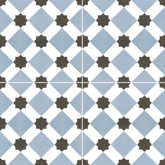 Керамогранит Howard Blue Pre-cut Satin 45,2x45,2