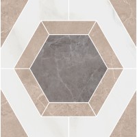 ID101T Керамогранит Декор Гран Пале наборный 25,1x25,1x8,5